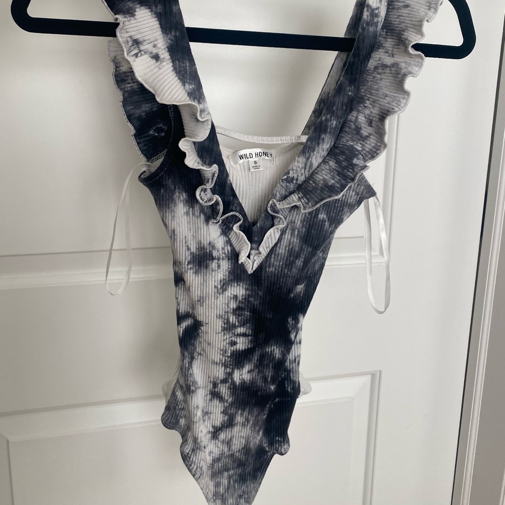 Tie dye body suit